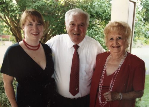 Cornelia "CeCe" Boone with her parents, Curtis and Lavonna Boone