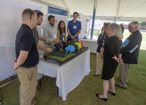 The University of West Florida held its Student Scholars Symposium and Faculty Research Showcase Thursday, April 19, 2018. The showcase brings together undergraduate and graduate students, and faculty to showcase their research, scholarly, and creative activities over the last year through research poster presentations and 3-minute oral presentations. Students (undergraduate, graduate, doctoral) and faculty were invited to present their research and creative projects at the UWF Symposium.