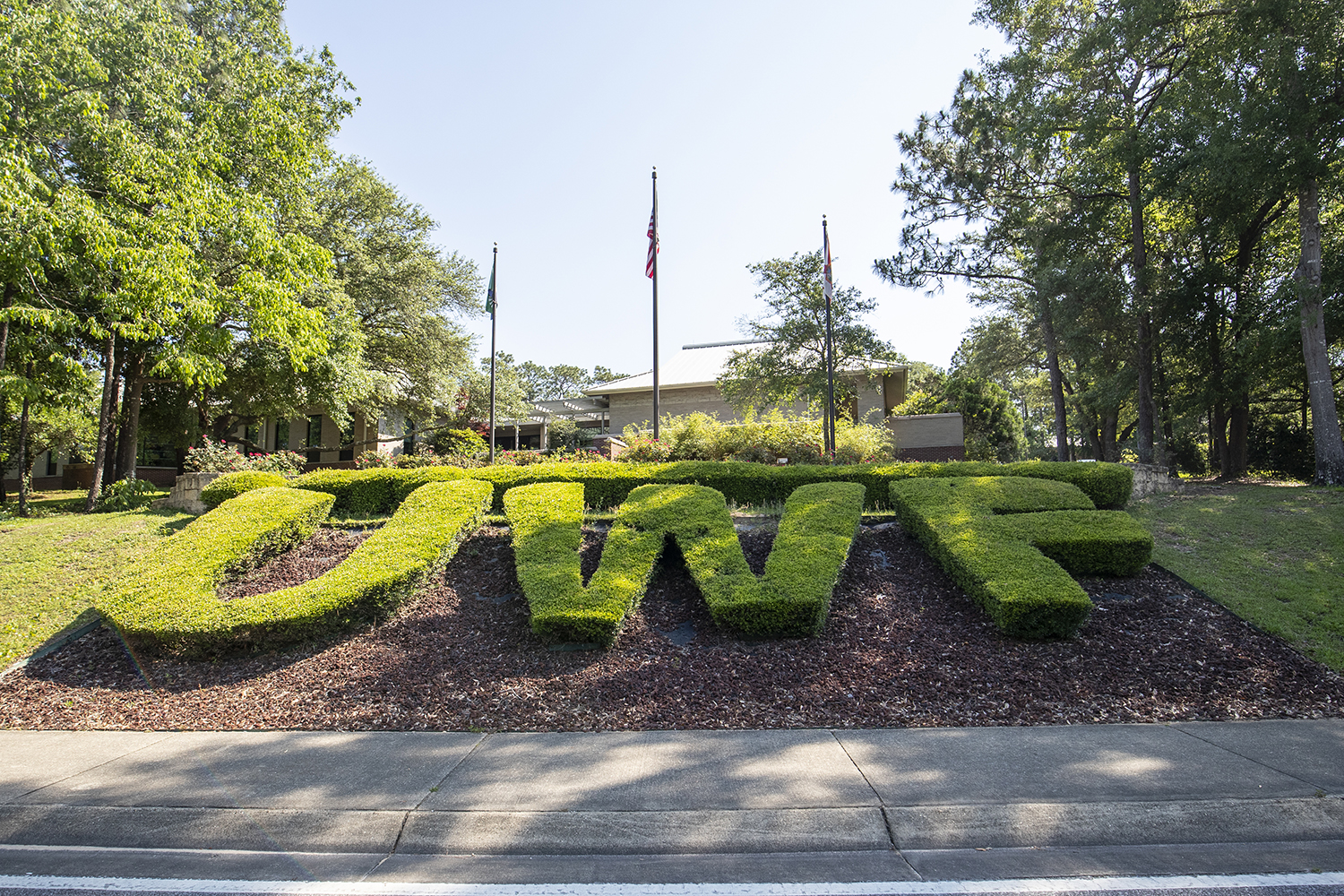 Main entrance to UWF's Pensacola Campus