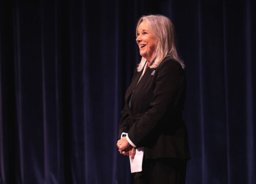 University of West Florida President Martha D. Saunders reflected on a year of extraordinary accomplishments before turning her attention to “big goals” during her 2019 State of the University address on Sept. 27.