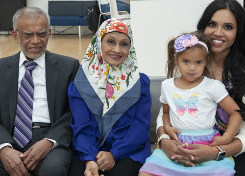 Drs. Muhammad, Fatema Rashid and family