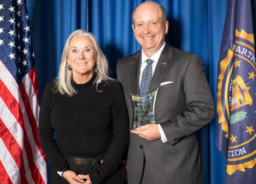 UWF’s Tim Kinsella receives the FBI Director’s Community Leadership Award