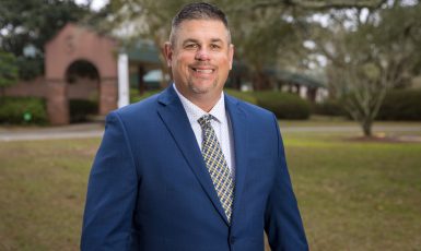 UWF Police Chief Roman Jackson on UWF Pensacola campus