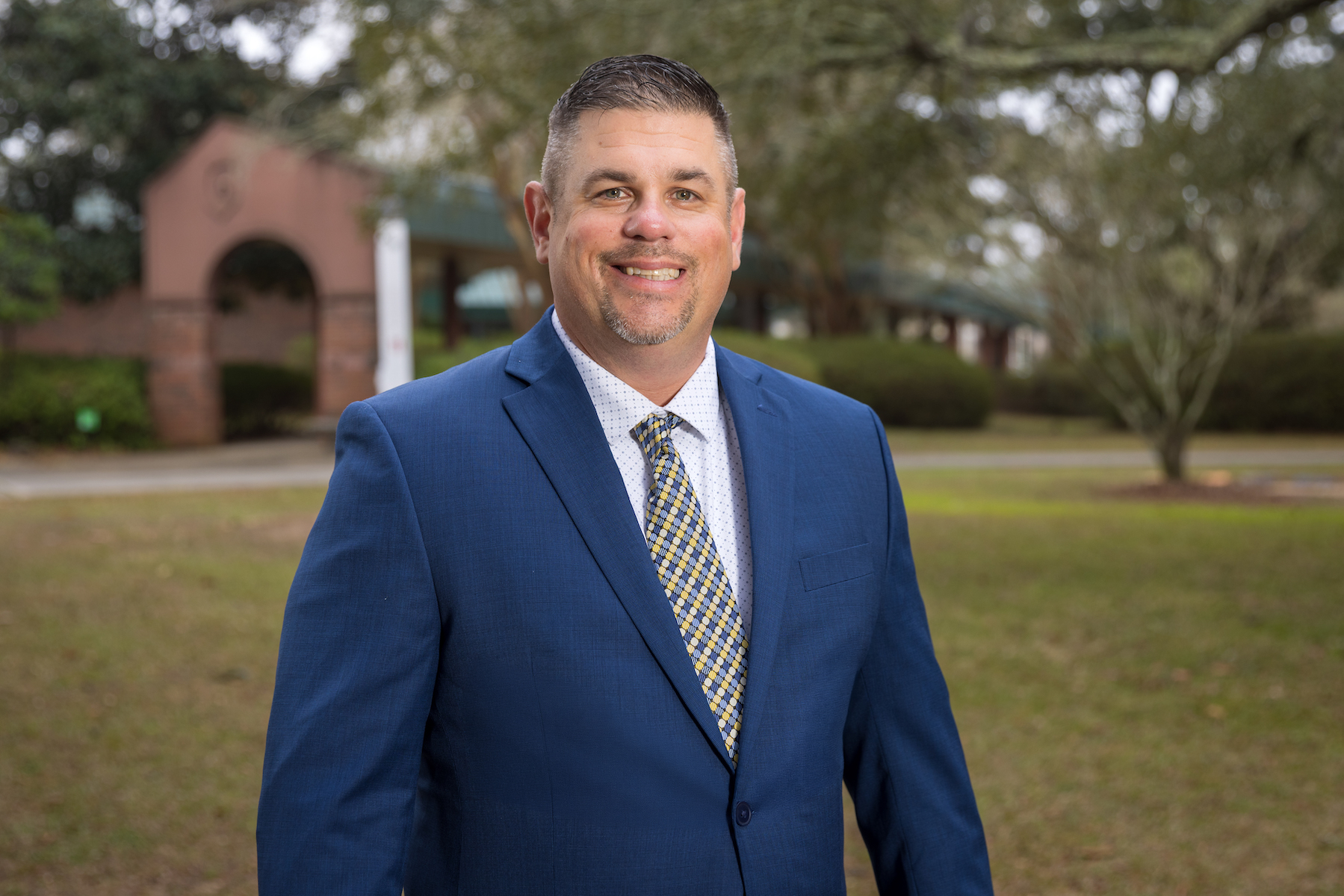 UWF Police Chief Roman Jackson on UWF Pensacola campus