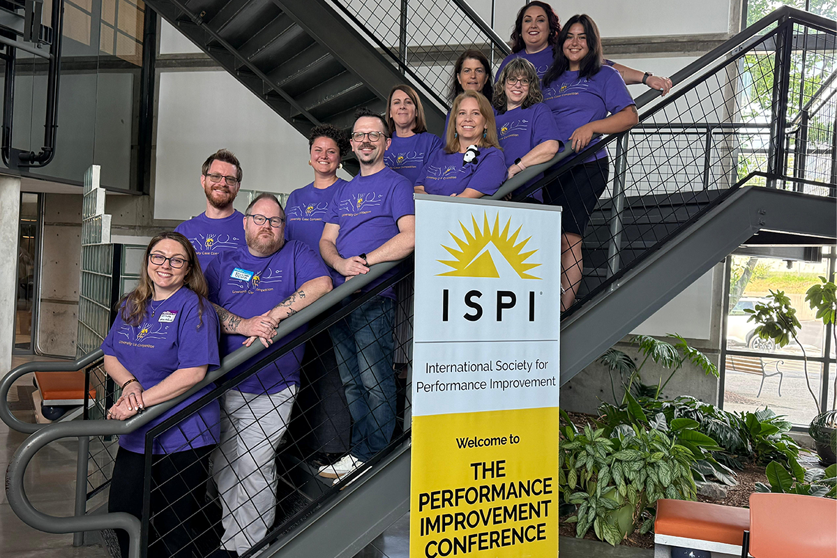 UWF IDT students earn top honors at ISPI Case Study Competition