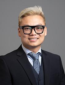 Dr. Lucas Long indoor headshot.